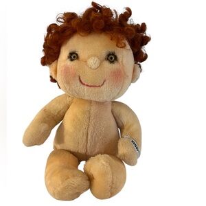 Hugga Bunch Hallmark Kenner Hugsy Plush Doll with Curly Hair Vintage 1980’s